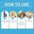 thumbnail image 2 of Pet Ear Cleaner - Daily Care Soothing Ear Discomfort Removing Ear Wax 120ml, 2 of 2