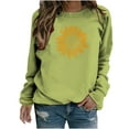 thumbnail image 2 of Patlollav Pntutb Women Long Sleeve Shirts,Ladies Sweatshirt Loose Tunic Tops, 2 of 7