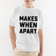 thumbnail image 3 of Tees Couple Matching Theme Shirts Nothing Makes Sense Tee Shirt Boyfriend Girlfriend Husband Wife T-Shirts, 3 of 7