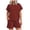 Wine, variant on Otvok Summer Womens Sets Casual 2 Piece Outfits Short Sleeve Hoodie Tops and Shorts with Pockets