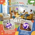 thumbnail image 3 of Lightweight Soft Foam Volleyball for Kids & Beginners - Quiet & Safe Indoor, 3 of 8