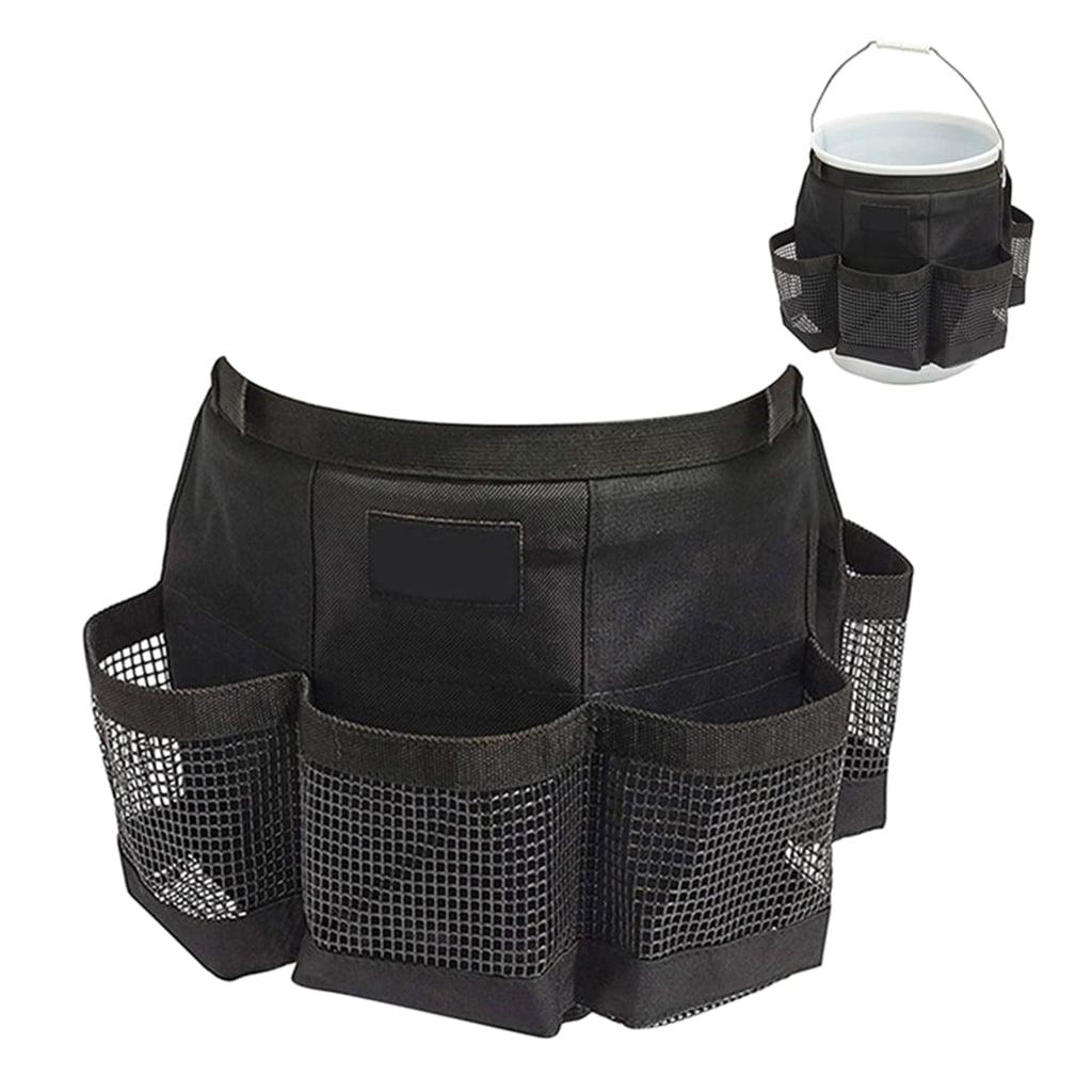 Garden Tools Storage Bag Bucket Organizer with Pockets for 3.5 to 5 Gallon Buckets