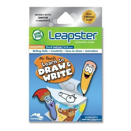 LeapFrog Leapster Learning Game: Mr. Pencil's Learn to Draw & Write