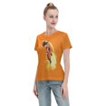 thumbnail image 4 of Women's Basic Short Sleeve T-Shirt Dragon Ball Wukong, 4 of 6
