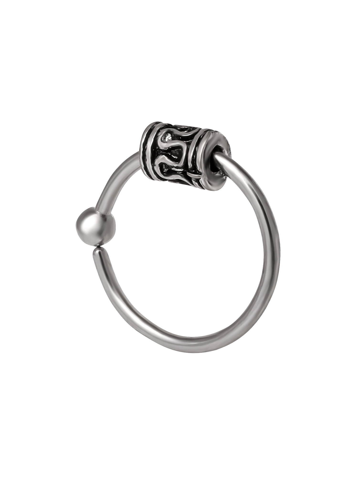Body Jewelry Adult Women's Body Jewelry 20-Gauge Stainless Steel Nose Ring Hoop