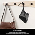 thumbnail image 5 of IFANLANDOR 2Set Durable Nylon Mesh Drawstring Pouch Storage Bag for Tennis Balls 8.27x4.25in, 5 of 5