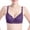 Purple#sports bra packs, variant on Brnmxoke Front Closure Bras for Women Clearance Push Up Wirefree Bra Breathable Unpadded Comfort Bra Soft Lace Full Coverage Plus Size Everyday Bra