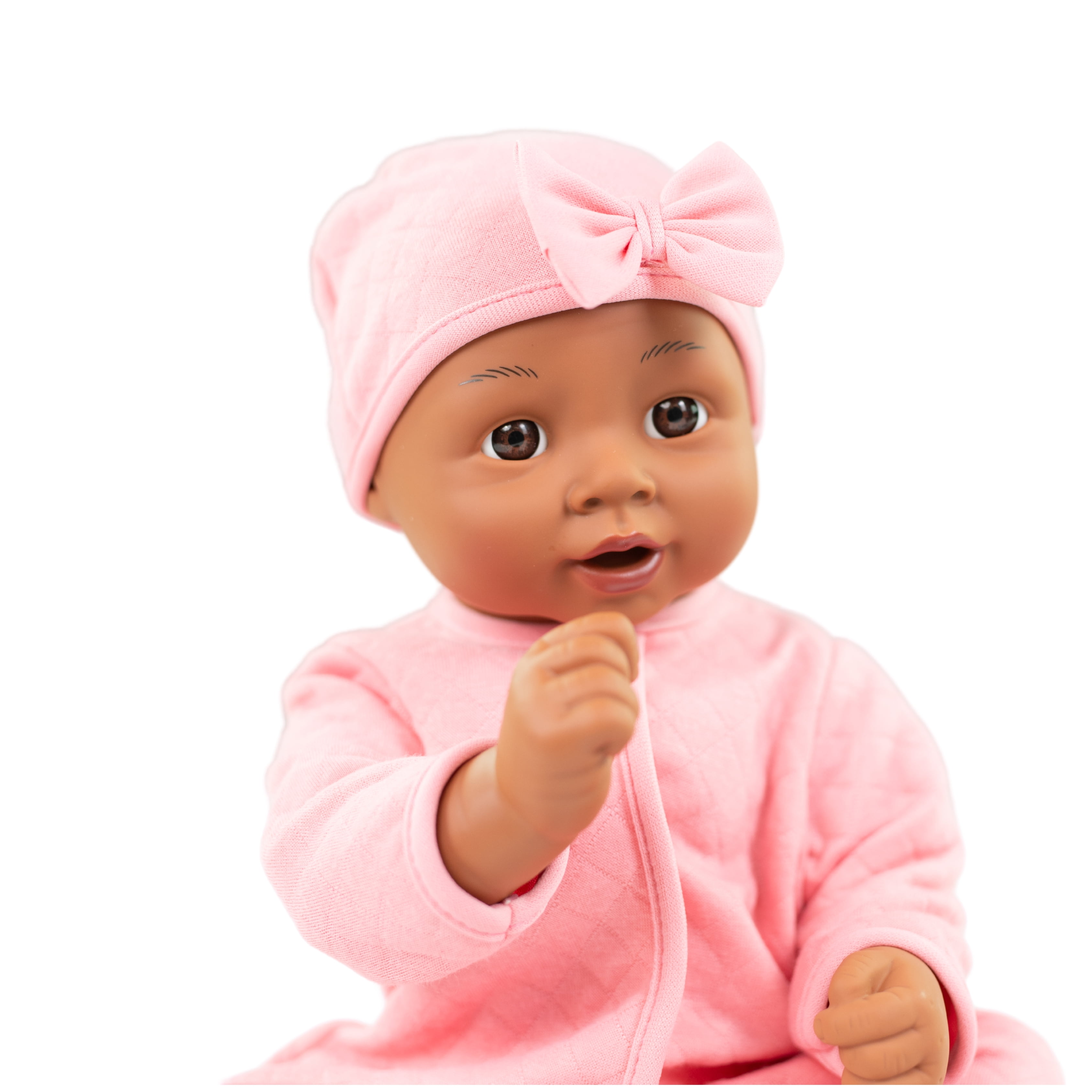 My Sweet Love Newborn Baby Doll Play Set, Rose Pink Outfit, 14-inch Doll, 8 Pieces Included