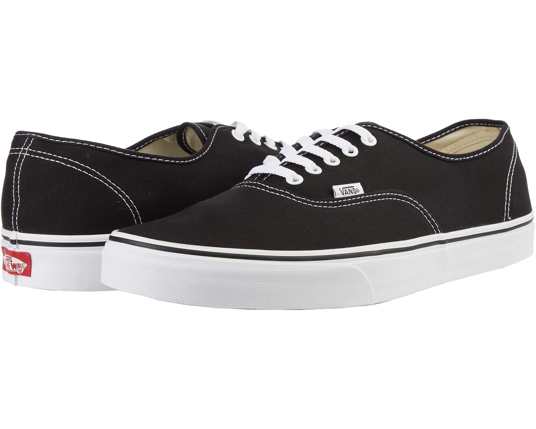 NIB Vans Old Skool Black White Canvas Shoes Men\'s 7.5 /Womens 9 Vans Old Skool | Men main image 3