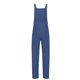 thumbnail image 4 of Women's loose-fitting casual overalls with pockets royal blue XXL, 4 of 4
