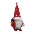 thumbnail image 2 of Muñeca Navidad Gnomo Decoraciones Gnomo hecho a mano Decoración interior del hogar Rojo, 2 of 2