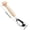 B, variant on Baby Feeding Spoon Stainless Steel Cartoon Ingot Shape with Bear or Rabbit Design 5.5 in Long Ergonomic Handle Dishwasher Safe