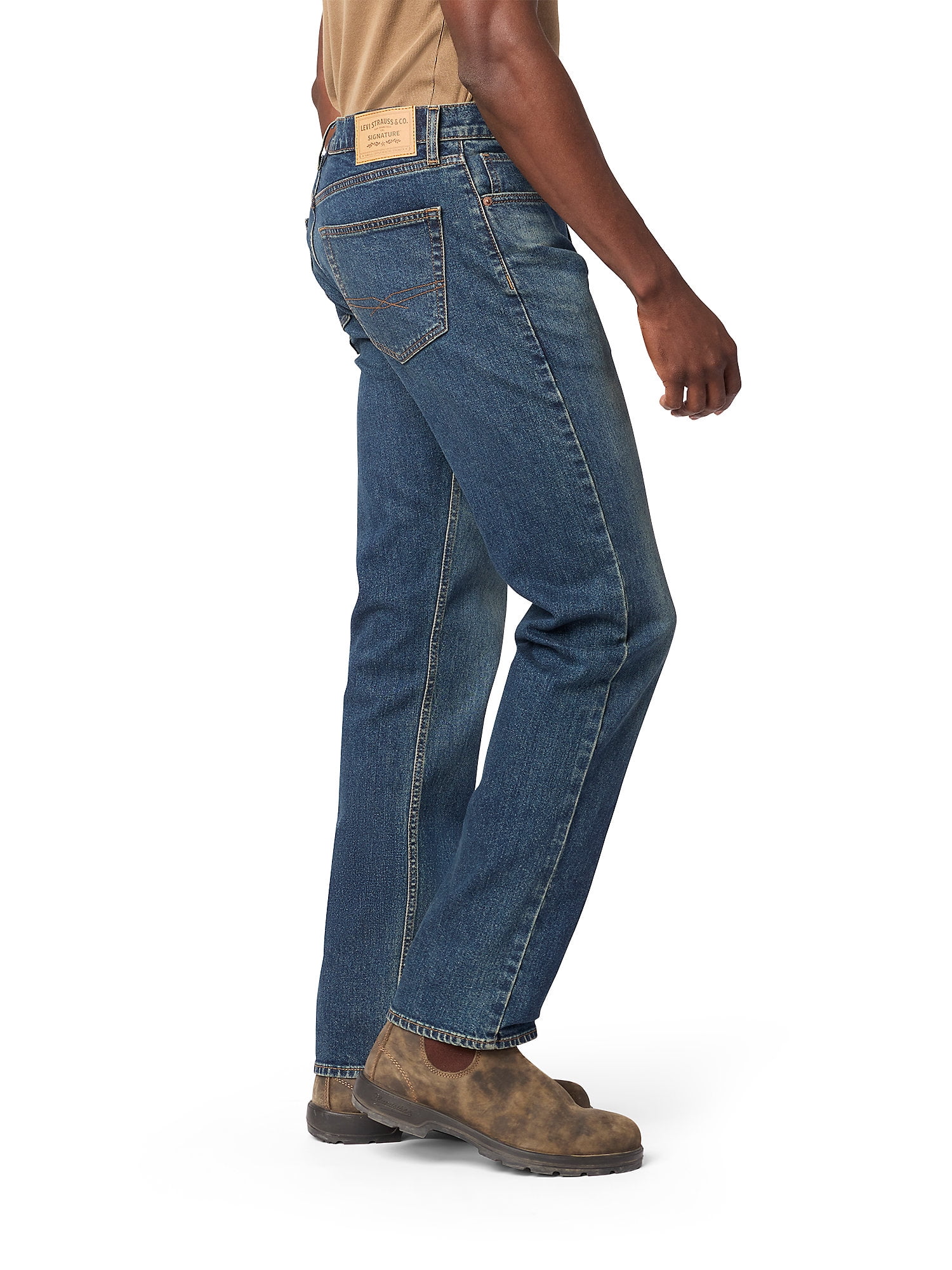 Levi Strauss Signature Men's and Big and Tall Regular Fit Jeans