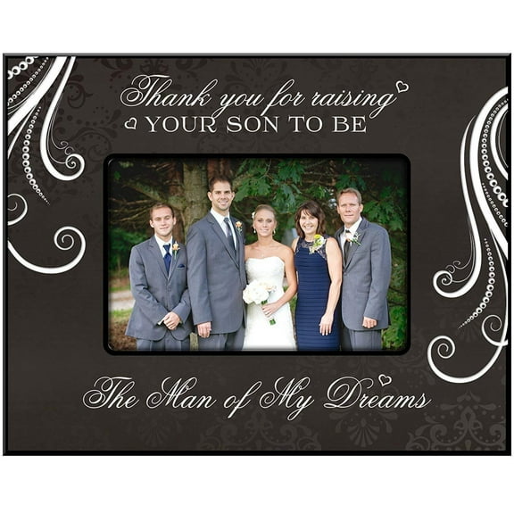 Parent Wedding Picture Frame - Thank You For The Man Of My Dreams