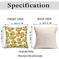thumbnail image 6 of Duck Pillow Covers 16x16 Inch Set of 2 Yellow Cute Ducks Throw Pillow Cases Cartoon Duckling Cushion Cover Duck Decor, Cute Duck Gifts, 6 of 6