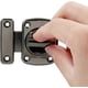 thumbnail image 2 of Rotate Bolt Latch, 2 Pack Safety Door Slide Lock, Zinc Alloy Revolving Gate Catch for Cabinet Closet, 2 of 5
