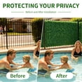 thumbnail image 4 of ODTORY Artificial Grass Wall, 10"X10" 12Pcs Boxwood Hedge Wall Panels UV-Anti Grass Backdrop Wall Decor, Greenery Privacy Hedge Screen for Indoor Outdoor Patio Balcony, Party Garden Fence (8.4 sq ft), 4 of 7