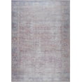 thumbnail image 4 of BoutiqueRugs Dare Traditional Runner Rug - Machine Washable - Light Blue, Cream, Off White - 2'7" x 10' Runner, 4 of 10