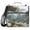 Chinese-style Temple in Mountains, variant on 3 Ring Zipper Binder with Shoulder Strap Waterproof Trapper Keeper 2 Inch D-Ring 500 Sheets Capacity Desert Stone Landscape