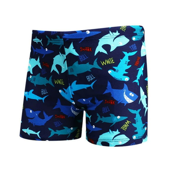 WAYUTE Baby Toddler Boys Swim Trunks Cartoon Printed Cute Soft Bathing Suit Shorts Stretchy Fit Water Activities