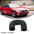 thumbnail image 3 of Manguera del radiador Unique Bargains Manguera de calefacción Manguera de salida del radiador Número 11537545665 para BMW 335i 2007-2013 Base 3.0L Tubo de refrigerante de goma Negro 1 Pc, 3 of 6