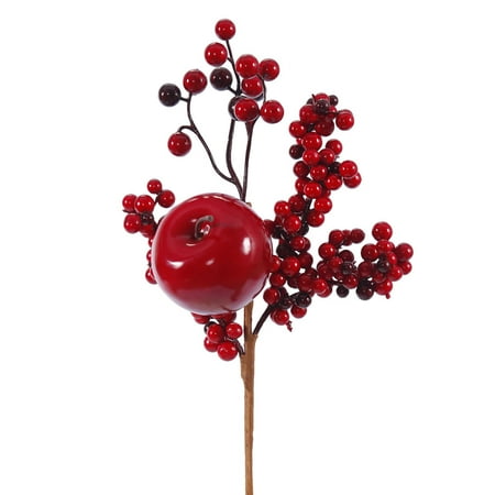 pack of 12 burgundy red artificial apple and berry pack of 12 burgundy red artificial apple and berry
