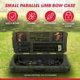 thumbnail image 2 of SKB Cases 3614 Hard Plastic Exterior Parallel Limb Bow Crossbow Case, Green, 2 of 10