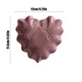 thumbnail image 3 of Latrodar Fresh And Cute Macaron Colour Heart Shaped Petaloid Shaped Storage Tray Small Plates Bedroom Desktop Lipstick Accessories Jewellery Storage Tray Pur, 3 of 5