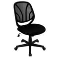 thumbnail image 2 of Flash Furniture Y-GO Office Chair™ Mid-Back Black Mesh Swivel Task Office Chair, 2 of 13