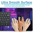thumbnail image 6 of Purple Anime Mouse Pad Gaming Cute Japanese Desk Mat Large Extended Mousepad Laptop Keyboard Mouse Mat Desk Pad for Office Women Gamer Girl 31.5x15.75 in, Non-Slip Rubber Base with Stitched Edges, 6 of 6