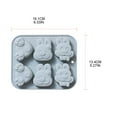 thumbnail image 3 of Milue Silicone Mould Clay Resin Ceramics Candy Fondant Candy Chocolate Soap Mould, 3 of 10
