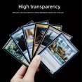 thumbnail image 3 of Fundas protectoras para cartas JM 100 piezas transparentes para juegos de cartas, 3 of 5