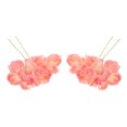 thumbnail image 3 of 1 par de horquillas florales vintage para el pelo, horquillas con flores y perlas, accesorios para el cabello de Hanfu japonés para bodas y novias, 3 of 8
