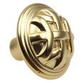 thumbnail image 4 of GlideRite 1-1/4 in. Round Braided Cabinet Knob, Brass Gold, 4 of 4