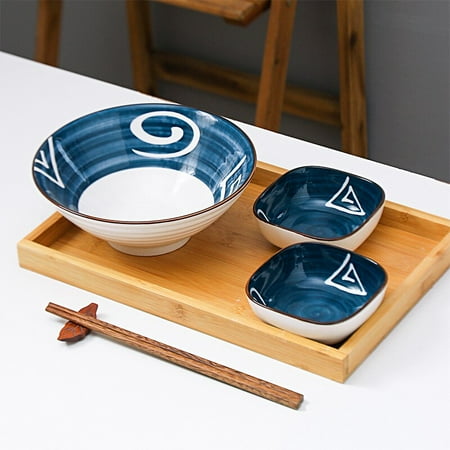 

Japanese Ceramic Square Snacks Bowls Set With Wooden Tray Creative Tableware Fruit Dessert Plate Tray Seasoning Soy Sauce Dishes