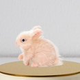 thumbnail image 1 of Muñeco de conejo renacido, muñeco de animal, juguete cómodo, figura de conejo, juguete de simulación sensorial, juguete de conejo de silicona para, 1 of 9
