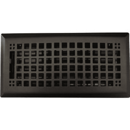 6 X12 Rockwell Oil Rubbed Bronze Floor Register Walmart Com