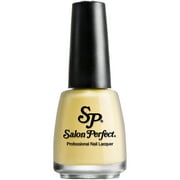 Salon Perfect Professional Halloween Nail Lacquer, 140 Mellow Yellow, 0.5 Fl. Oz.
