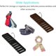 thumbnail image 3 of 2024 Pack de soportes para cinturones, percha para corbatas, perchero para guardar cinturones, perchero para ropa con gancho giratorio de 360 ​​grados para cinturones, corbatas y b, 3 of 4