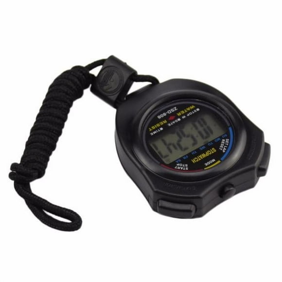 XZNGL Étanche Numérique LCD Chronomètre Chronographe Minuterie Compteur Sports Alarme
