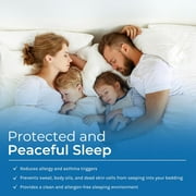 Hygea Natural Luxurious Bed Bug Pillow Protector Cover Waterproof , Standard, 2 Pack