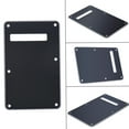 thumbnail image 2 of Golpeador trasero Cubierta de la Cavidad Placa Posterior de la Placa Posterior de 3 Capas para Stratocaster Strat Estilo Moderno Guitarra Eléctrica Negro Tomshoo  Golpeador trasero, 2 of 6