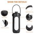 thumbnail image 3 of Eurhowing LED Camping Lantern with Flashlight, 10000mAh Rechargeable Foldable Tent Lamp, Outdoor Waterproof Emergency Light for Hurricane, Outages, Black, 3 of 15