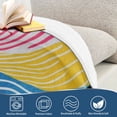 thumbnail image 4 of Yayeee Throw Blanket for Couch Soft Warm 50" x 60" Sofa Chair Bed Decoration, Stripes Pattern, 4 of 7