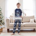 thumbnail image 2 of RUINIXCW Family Christmas Pajamas Matching Set Xmas Outfit Holiday Jammies Snowman Long Sleeve Tops Snowflake Pants Sleepwear Adult Kids Toddler Baby, 2 of 9