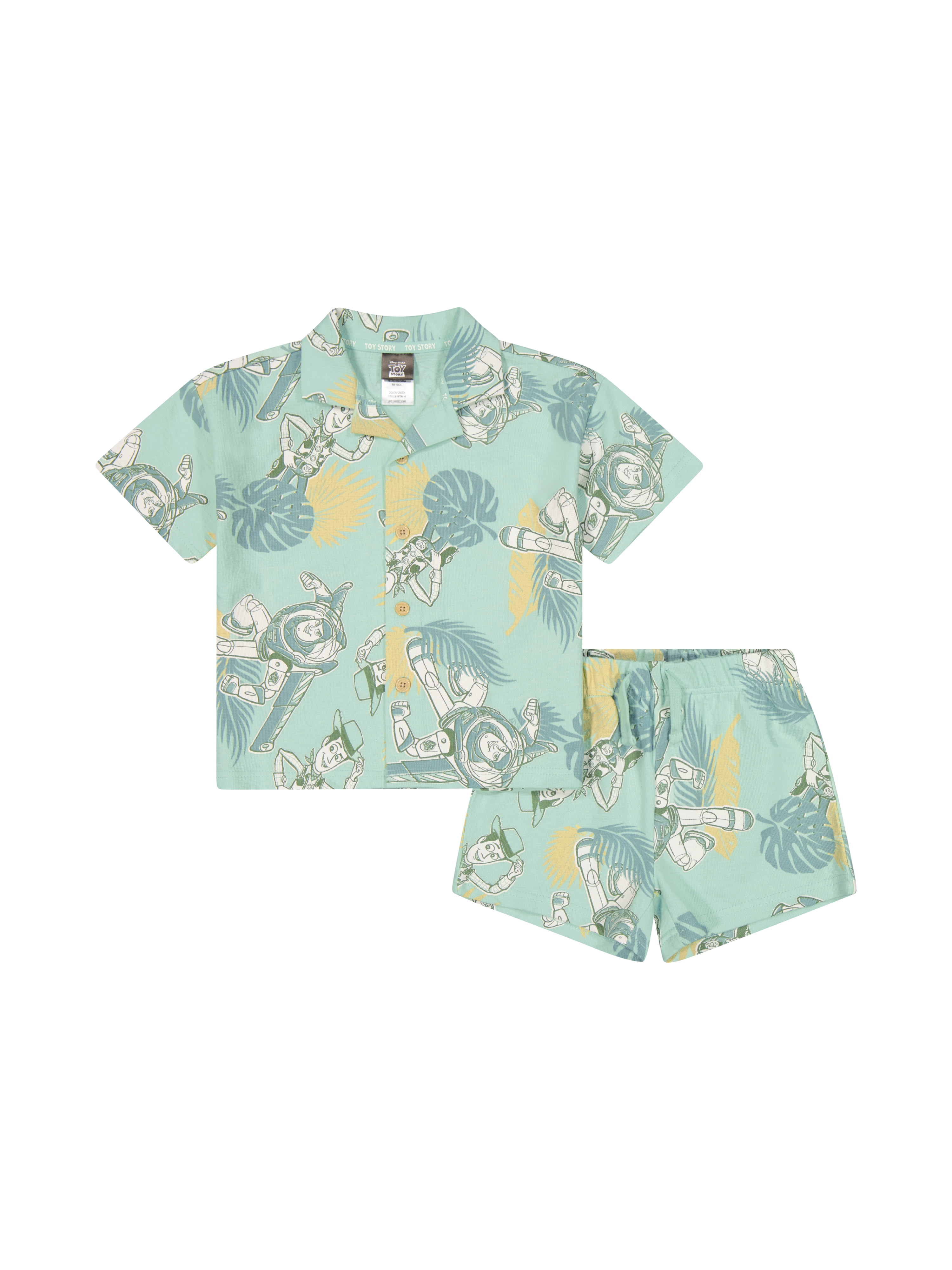 Toy Story Toddler Boy Resort Short Set, Sizes 12 Months-5T