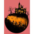 thumbnail image 2 of Boy's Mickey & Friends Halloween Haunted Mansion  Performance Graphic Tee Red Heather Large, 2 of 4