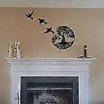 thumbnail image 3 of Metal Wall Art, Tree of Life Birds Silhouette Wall Decoration Art Decor, Suitable for Living Room, Garden, Bedroom, 30*30cm, 3 of 5