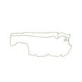 thumbnail image 2 of DNJ VC4359G Valve Cover Gasket With Grommets Fits Cars & Trucks 07-15 Volvo 3.0L-3.2L L6 DOHC, 2 of 4