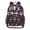 Pink and Yellow Popsicle Pattern, variant on PVC Transparent Backpacks Clear Backpack for Travel and Outings Melting Ice Popsicle Pattern